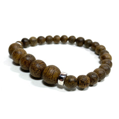 Natural Vietnamese Agarwood Bead Bracelet